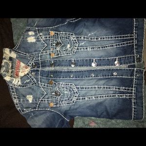 TRUE RELIGION LIMITED EDITION JEAN JACKET